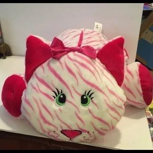 Stuffies Whisper The Cat Pink Stripe